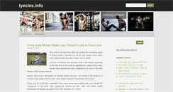 Desktop Screenshot of lyecies.info